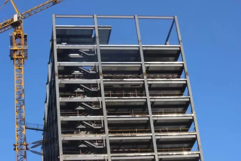 Prefab Steel Frame Office Building Construction