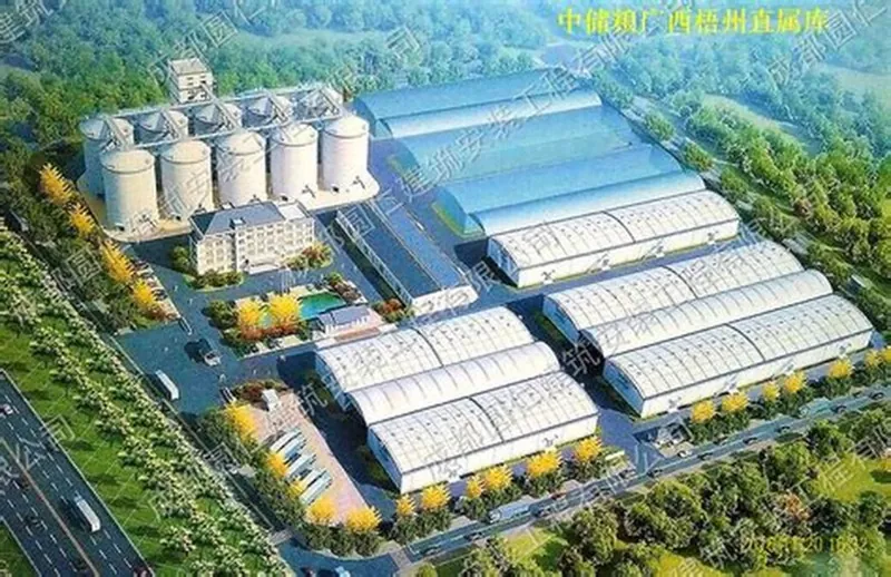 స్టీల్ స్ట్రక్చర్ గ్రెయిన్ స్టోరేజ్ డిపో